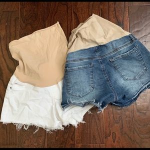 Maternity shorts size 25 xs articles of society